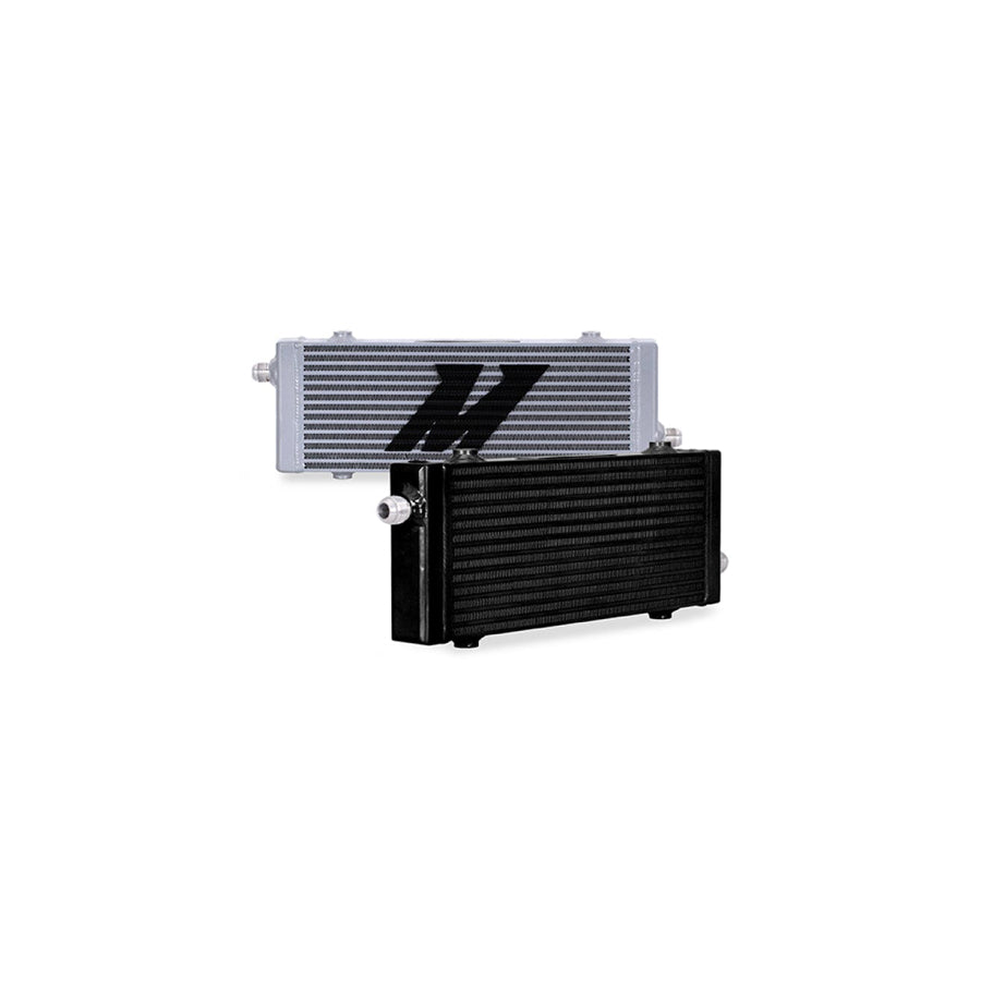 Mishimoto MMOC-SP-MBK Universal Medium Bar and Plate Cross Flow Black Oil Cooler