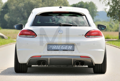 Rieger 00099256 VW 13 Mk3 Scirocco Rear Diffuser 3 | ML Performance UK Car Parts