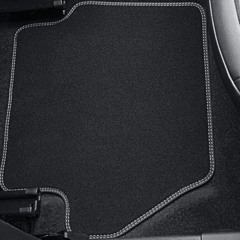 GENUINE FORD 2478663 FIESTA & PUMA VELOUR FLOOR MATS REAR, WITH METAL GREY STICHING | ML Performance UK