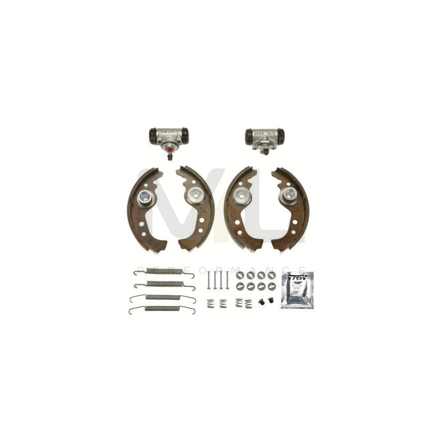 TRW Brake Kit BK1722 Brake Shoe Set with wheel brake cylinder | ML Performance Car Parts