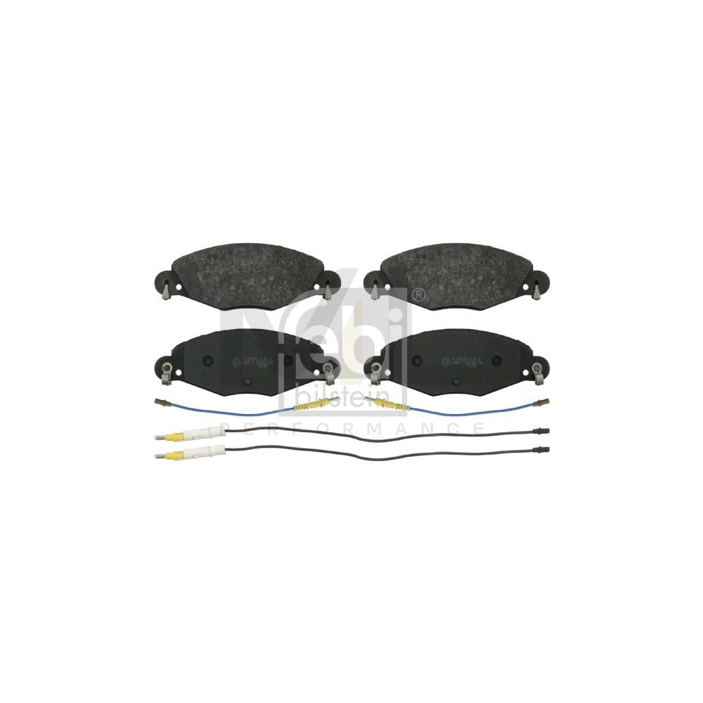 Febi Bilstein 16419 Brake Pad Set For Citroën C5 Front Axle, Incl. Wear Warning Contact | ML Performance Car Parts