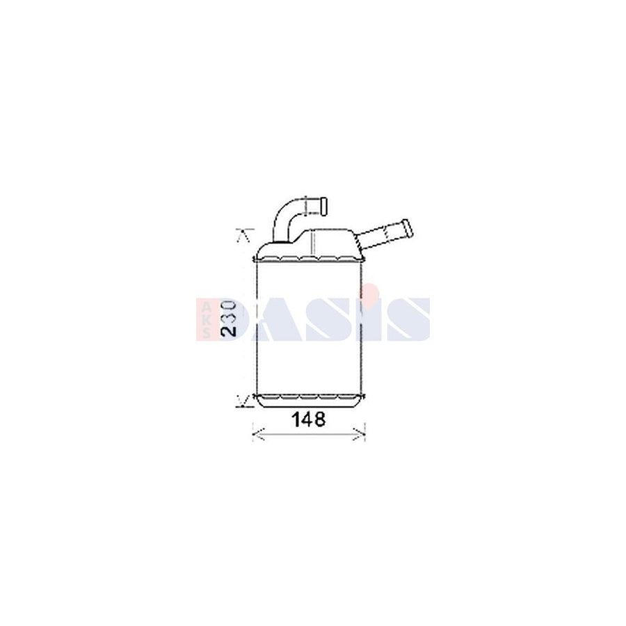 AKS Dasis 049012N Heater Matrix For VW Transporter | ML Performance UK