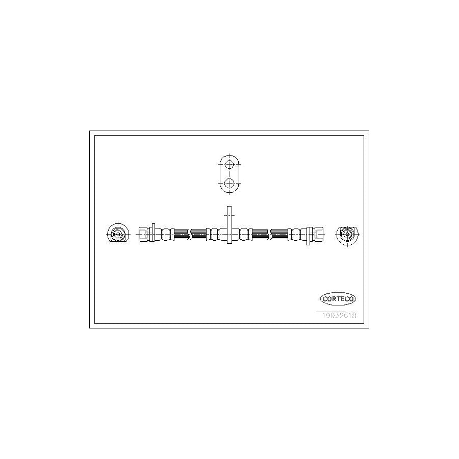 Corteco 19032618 Brake Hose For Honda Accord | ML Performance UK