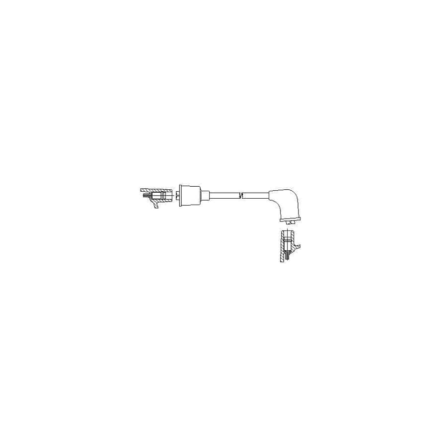 Bremi 396/25 Ignition Lead For Mitsubishi Sigma