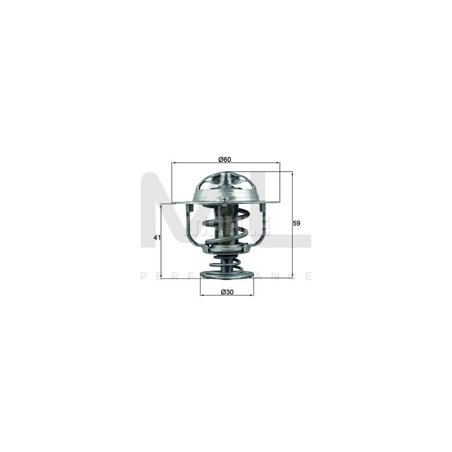 MAHLE ORIGINAL TX 177 82D Engine thermostat Opening Temperature: 82��C, with seal | ML Performance Car Parts