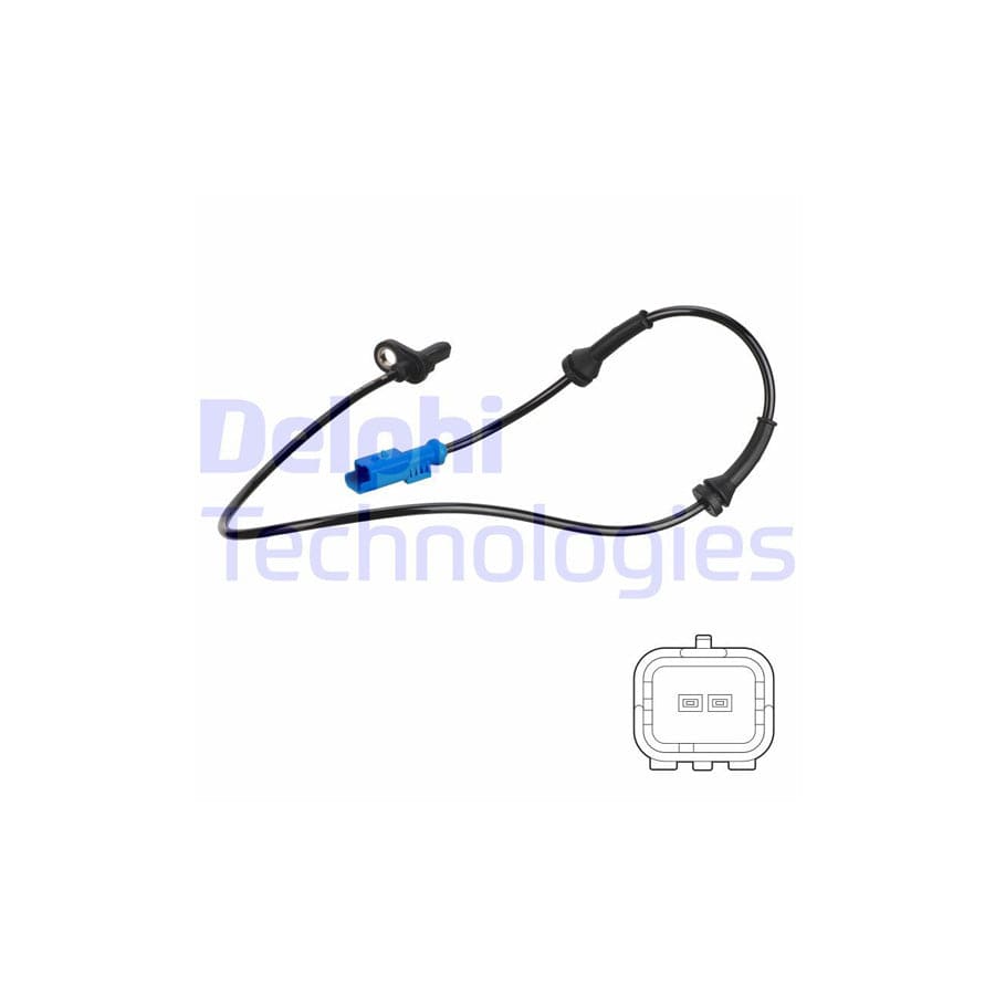 Delphi Ss20744 Abs Sensor