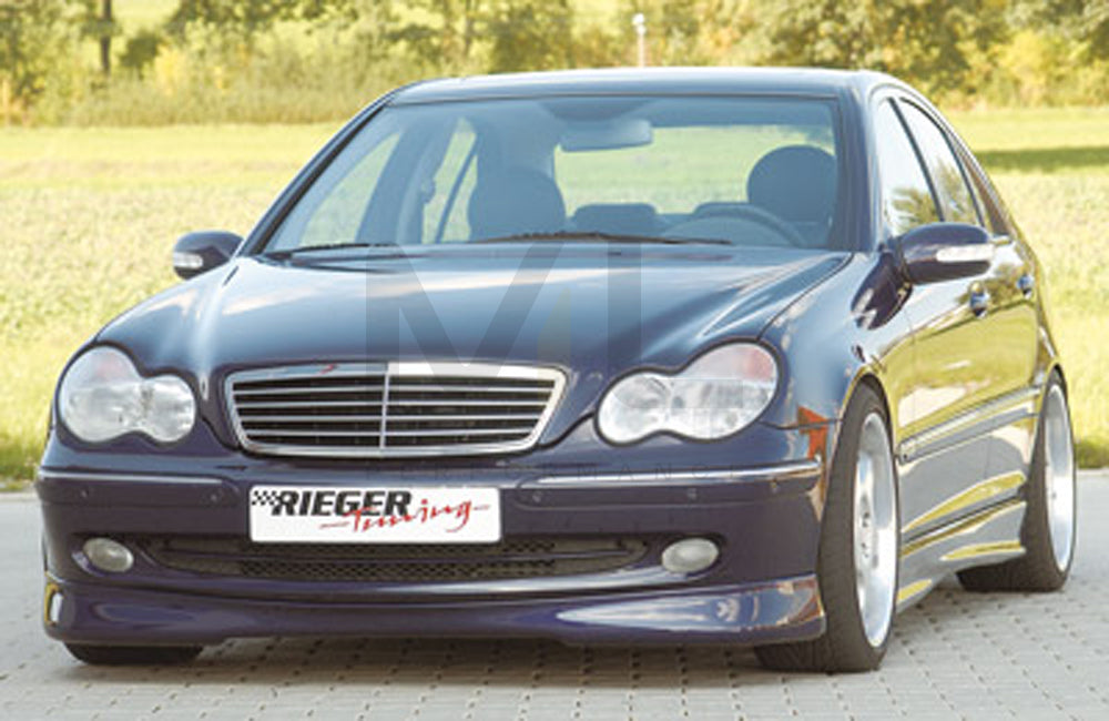 Rieger 00025103 Mercedes-Benz W203 C-Class Front Splitter 3 | ML Performance UK Car Parts