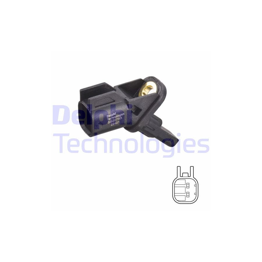 Delphi Ss20743 Abs Sensor