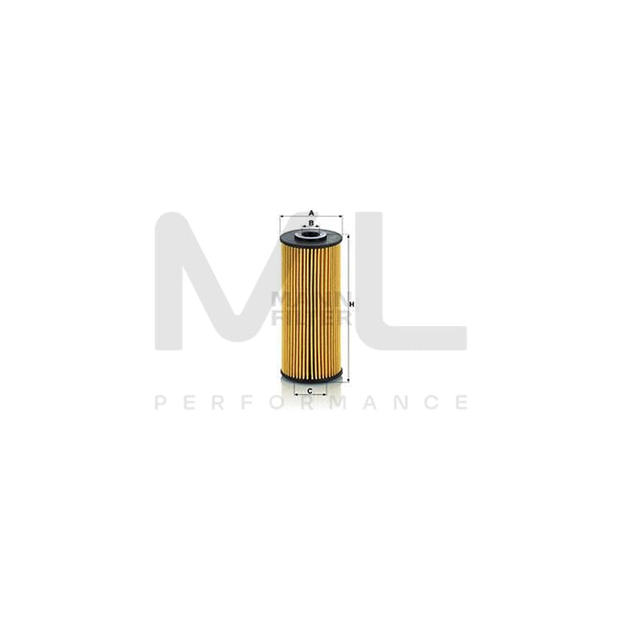 MANN-FILTER HU 7074 x Oil Filter with seal, Filter Insert | ML Performance Car Parts