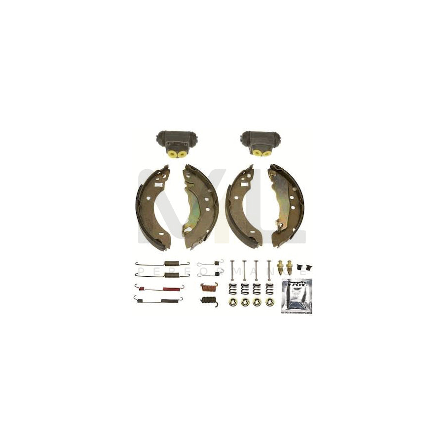 TRW BK1633 Brake Shoe Set with wheel brake cylinder, Brake Kit | ML Performance Car Parts