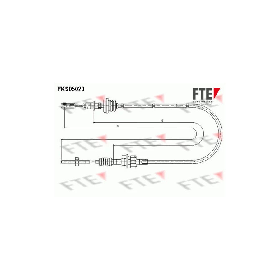 Fte FKS05020 Clutch Cable | ML Performance UK Car Parts