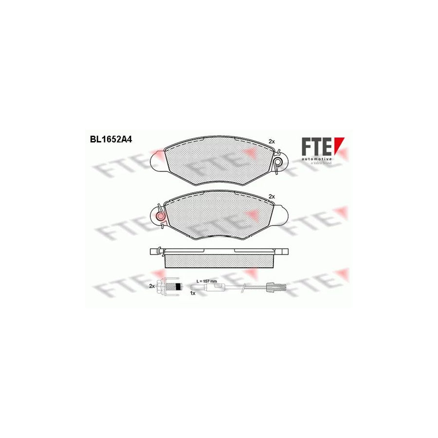 Fte 9010269 Brake Pad Set | ML Performance UK Car Parts