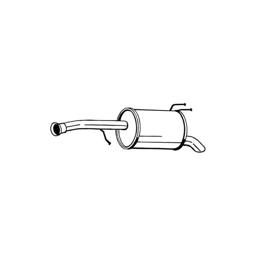 Bosal 165-073 Rear Silencer For Hyundai I10 Ii Hatchback (Ia, Ba)