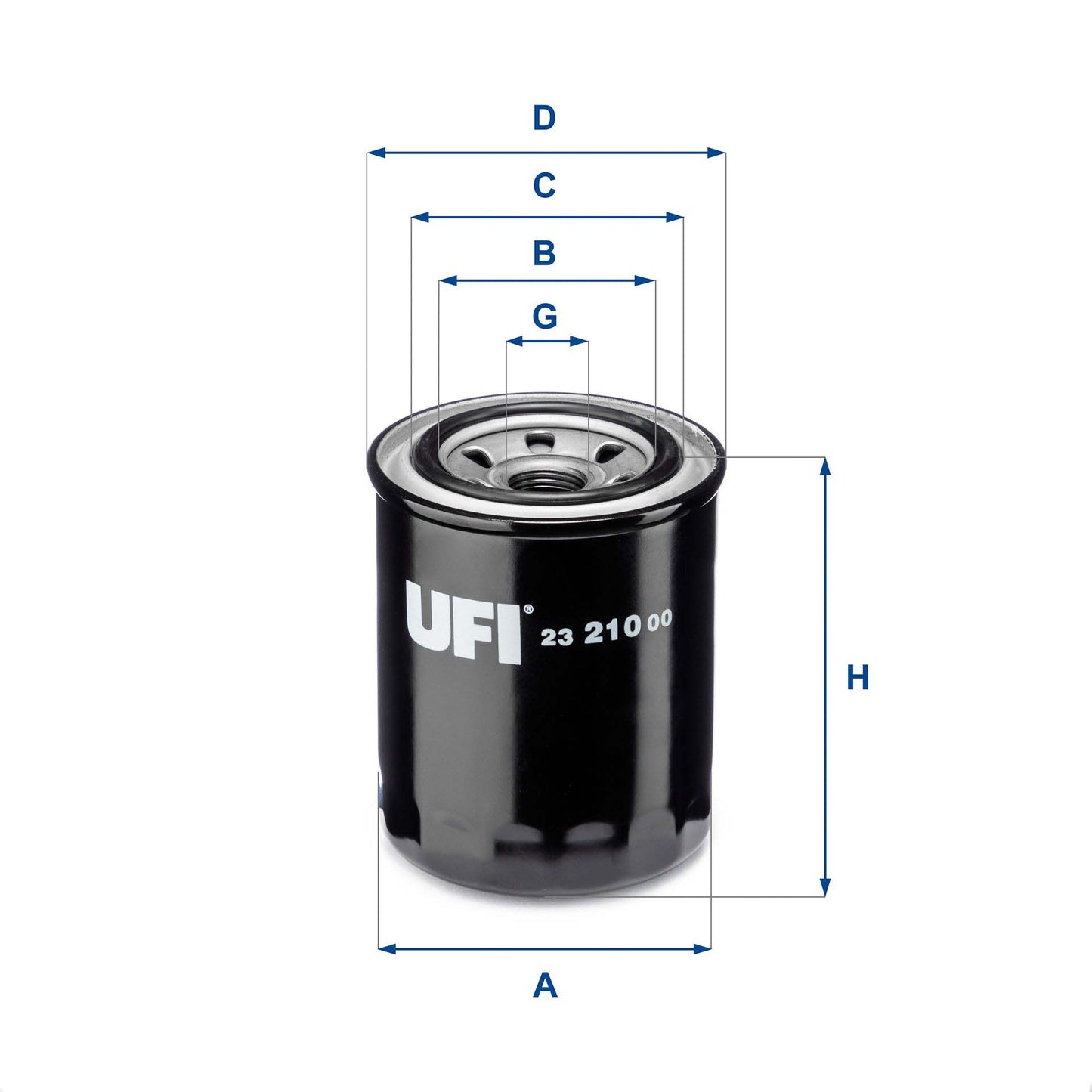 UFI 23.210.00 Oil Filter