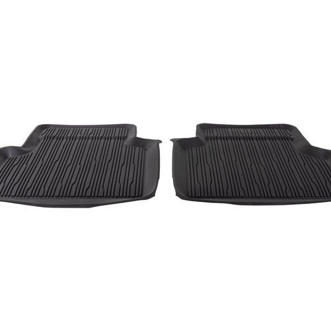 GENUINE FORD 2477398 KUGA RUBBER FLOOR MATS IN TRAY STYLE WITH RAISED EDGES, REAR, BLACK | ML Performance UK