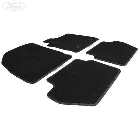 GENUINE FORD 2239009 ECOSPORT VELOUR FLOOR MATS FRONT AND REAR, BLACK | ML Performance UK