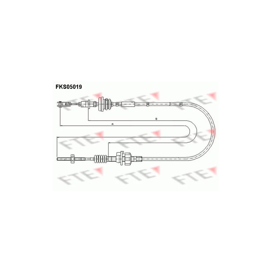 Fte FKS05019 Clutch Cable | ML Performance UK Car Parts