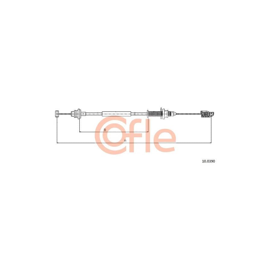 COFLE 10.0390 Throttle Cable | ML Performance UK Car Parts