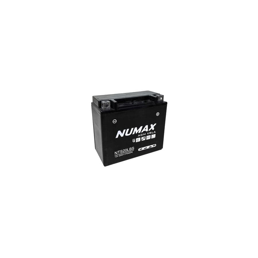 Numax NTS20L-BS Sealed Motorbike Battery | ML Performance UK Car Parts