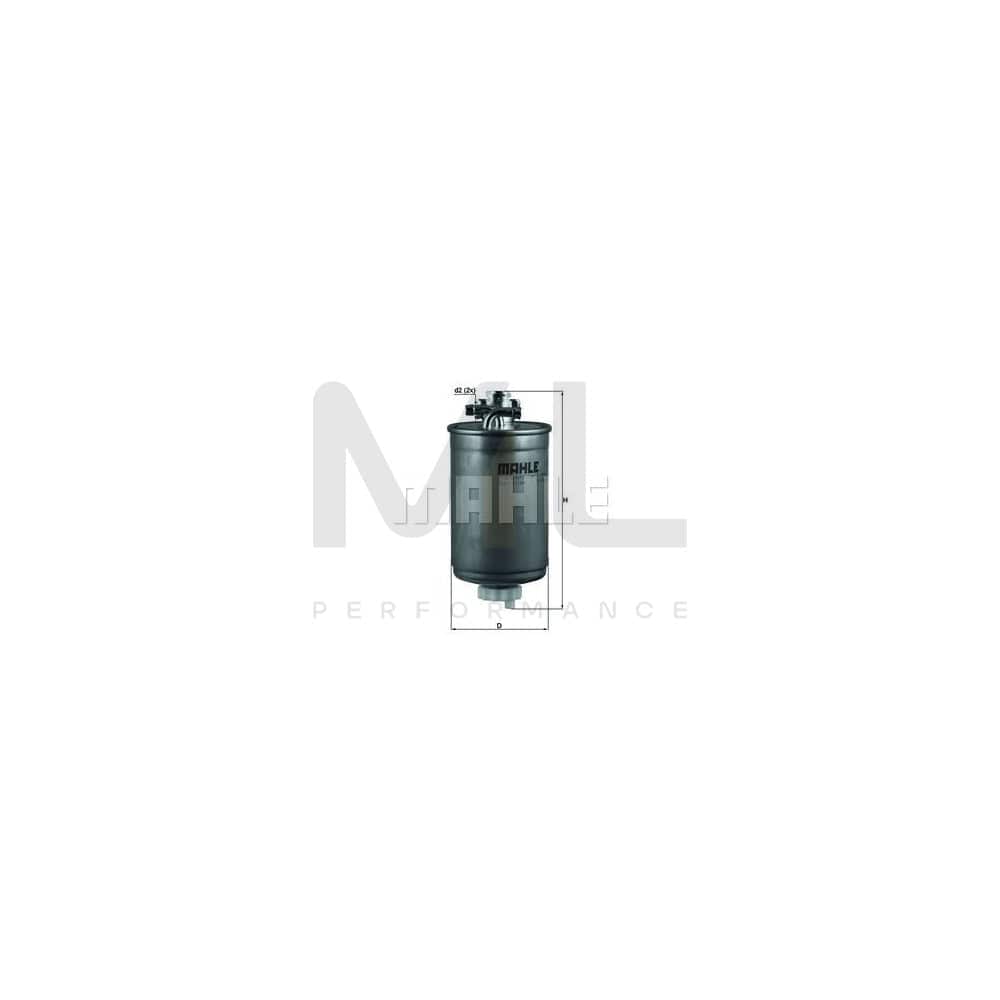 MAHLE ORIGINAL KL 136 Fuel filter for SUZUKI BALENO In-Line Filter | ML Performance Car Parts