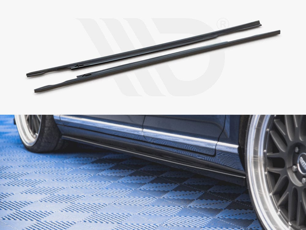 Maxton Design VW-PA-B8-SD1T Side Skirts Diffusers VW Passat B8 (2014-2019) | ML Performance UK Car Parts