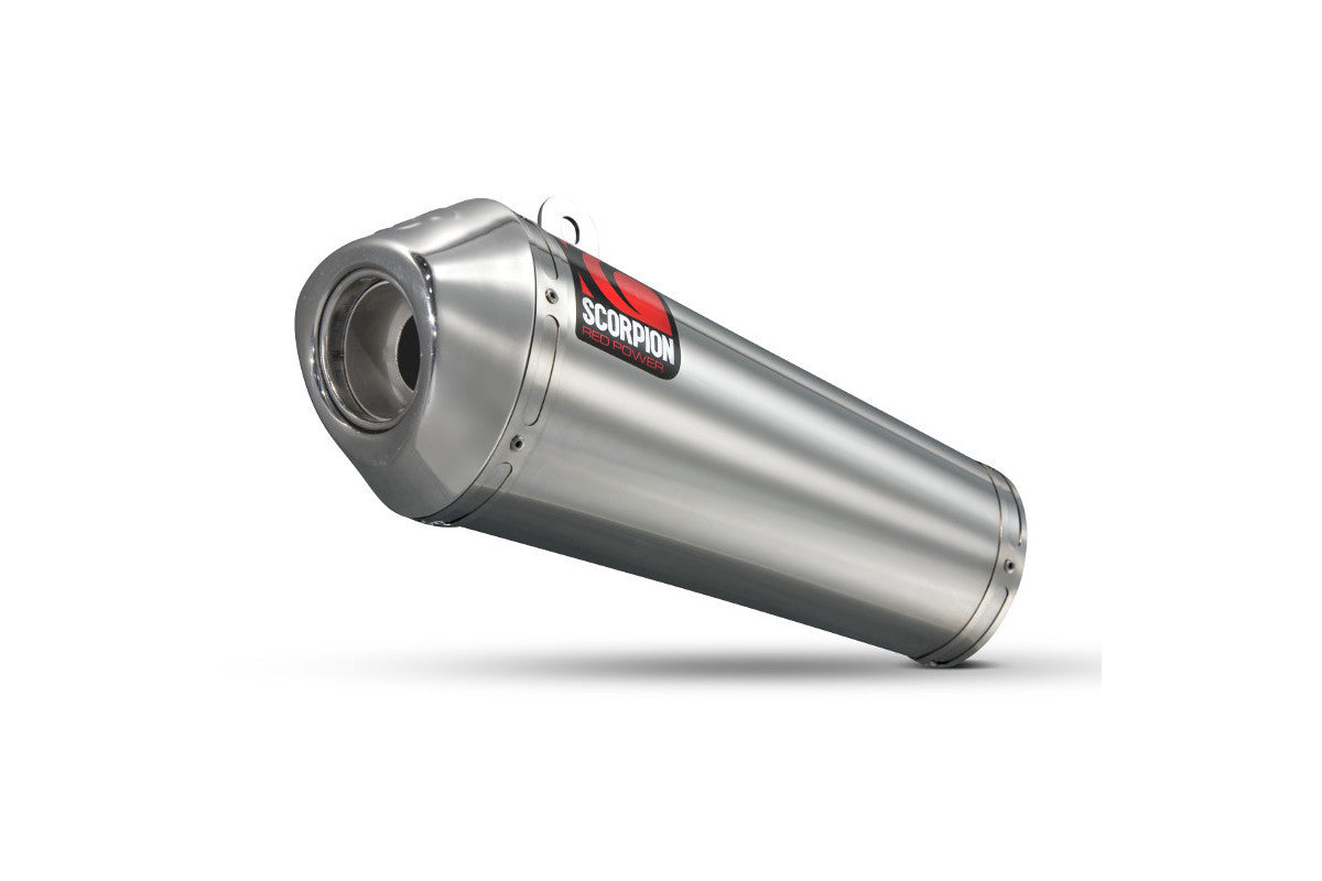 Scorpion ESI105SEO Suzuki Gladius 650 Power Cone Slip-On - Polished Stainless Steel Sleeve | ML Performance UK UK