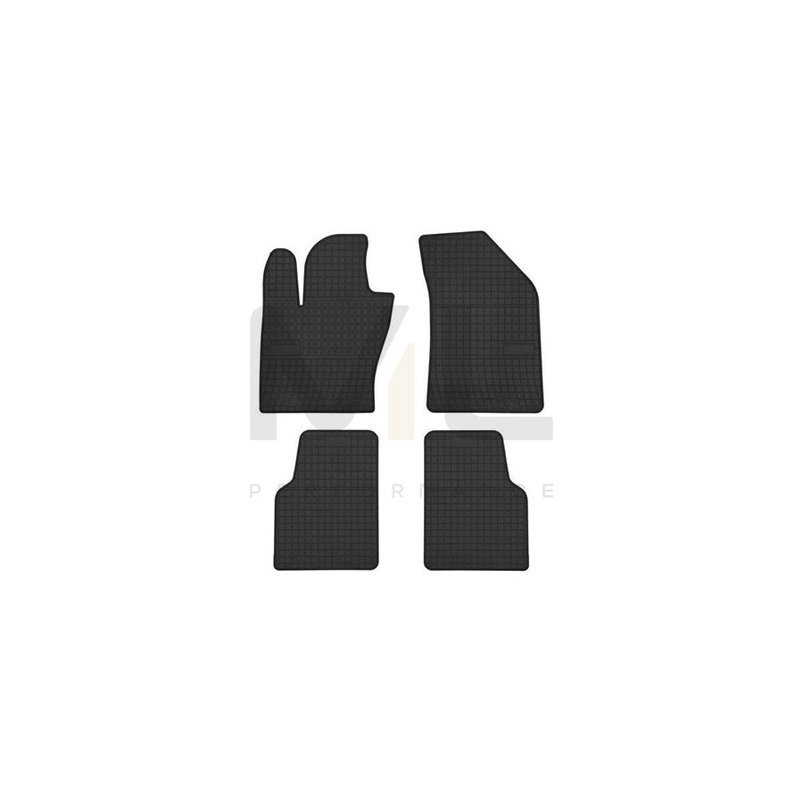 FROGUM Tailored 401785 Floor mat set for JEEP Compass (MP, M6) Elastomer, Front and Rear, Quantity: 4, Black | ML Performance Car Parts