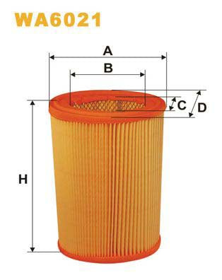 WIX Filters WA6021 Air Filter