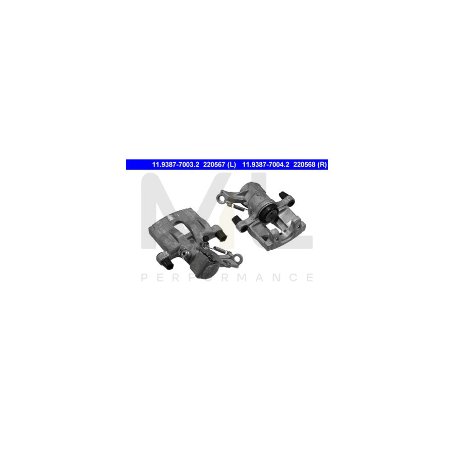 ATE 11.9387-7003.2 Brake Caliper without holder | ML Performance Car Parts