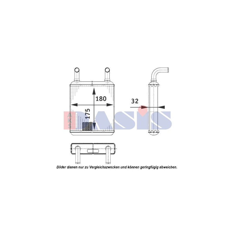 AKS Dasis 129014N Heater Matrix | ML Performance UK