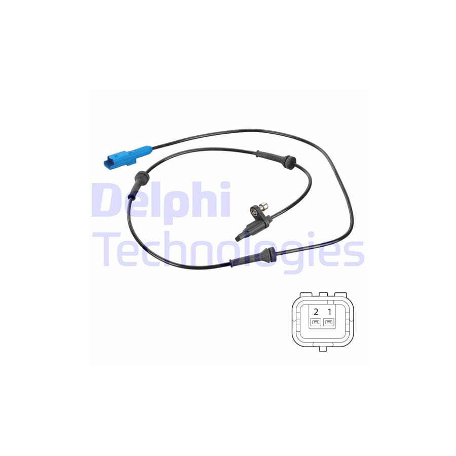 Delphi Ss20674 Abs Sensor For Peugeot 508