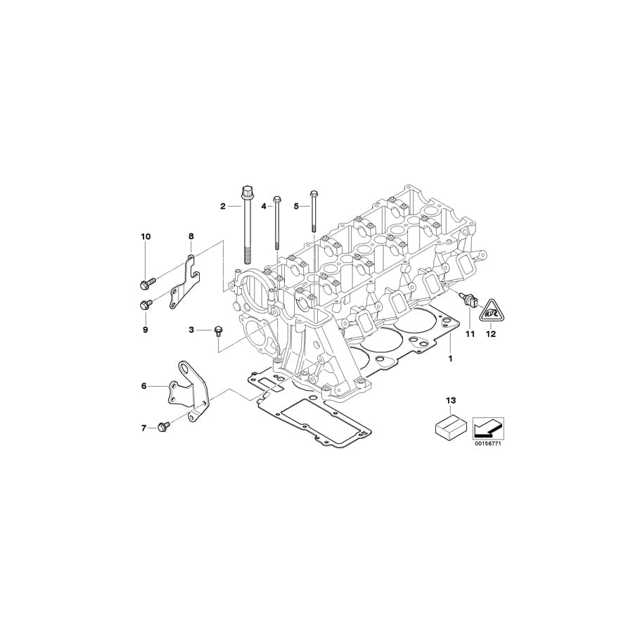 Genuine BMW 11122247889 E46 E39 Loop (Inc. 318d, 320d & 520d) | ML Performance UK Car Parts