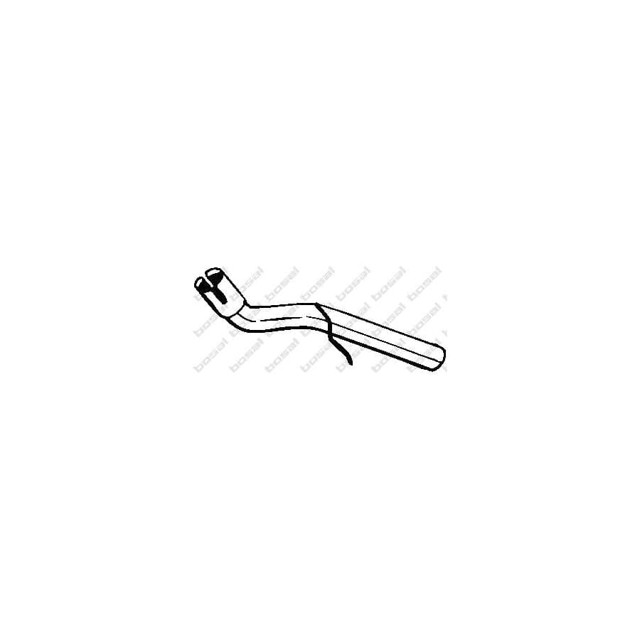 Bosal 335-339 Exhaust Pipe For Mazda 323 Iii Hatchback (Bf)