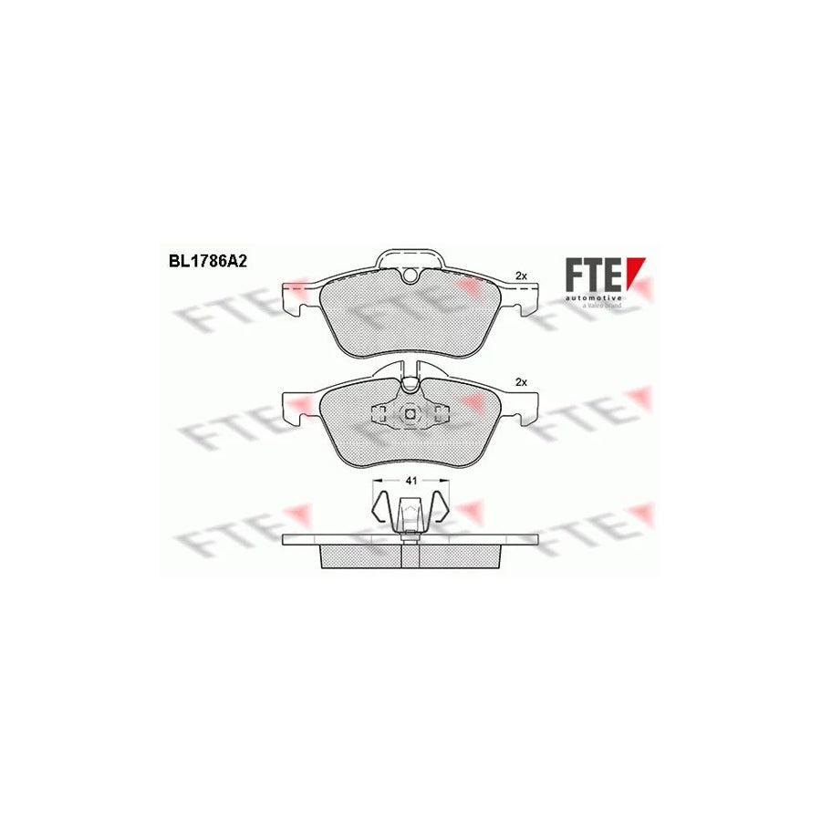 Fte BL1786A2 Brake Pad Set | ML Performance UK Car Parts