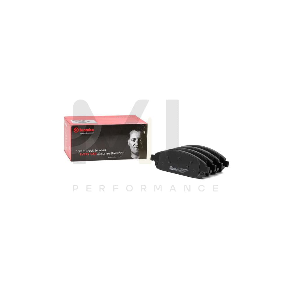 Brembo P 37 010 Brake Pad Set With Acoustic Wear Warning | ML Performance Car Parts