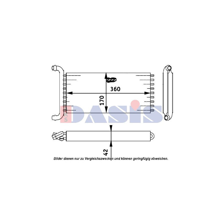 AKS Dasis 129013N Heater Matrix | ML Performance UK