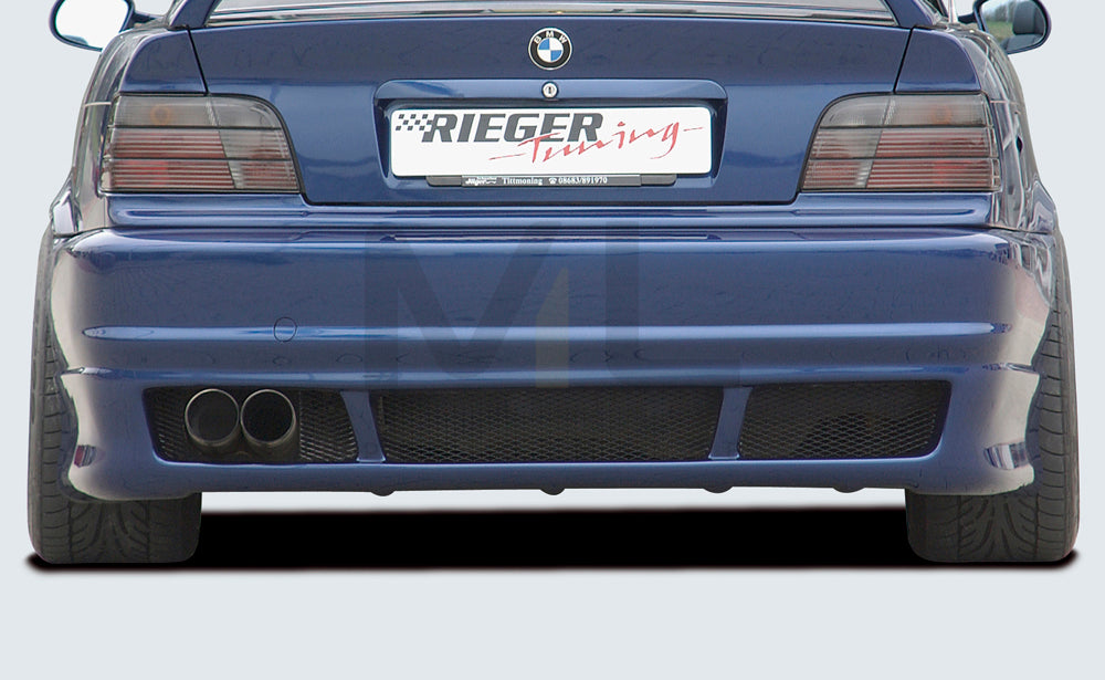 Rieger 00049035 BMW 3 Series E36 Rear Bumper 2 | ML Performance UK Car Parts