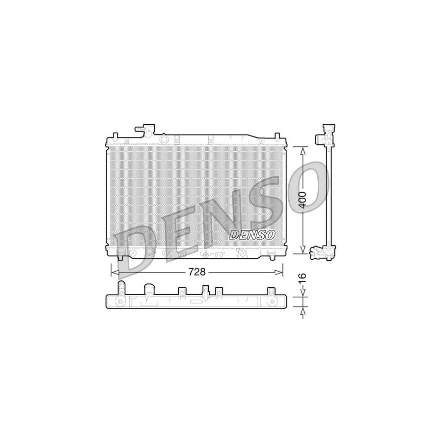 Denso DRM40030 Drm40030 Engine Radiator | ML Performance UK