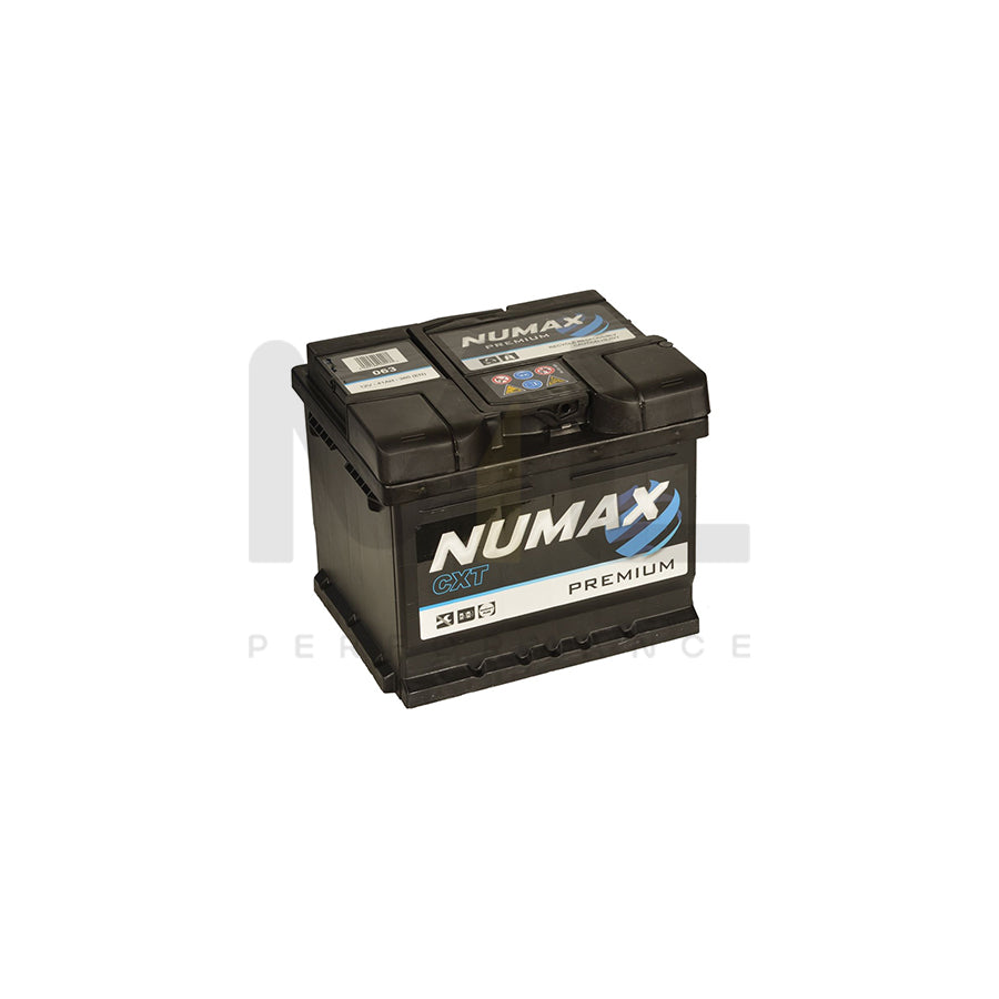 063 Numax Car Battery 12V 41AH | Car Batteries UK | ML Performance Car Parts