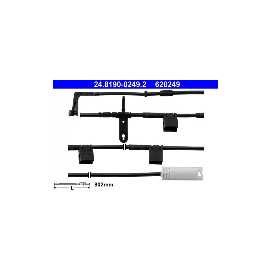 ATE 24.8190-0249.2 Brake Pad Wear Sensor