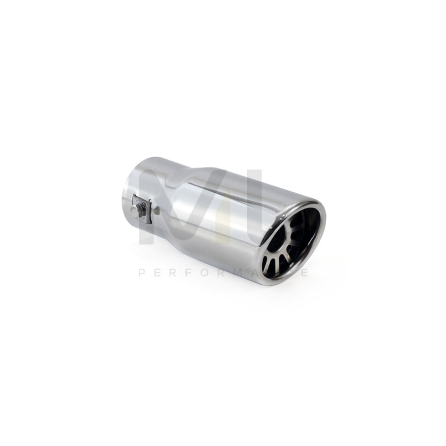 AMiO MT 011 01311 Exhaust tip 54, 63 mm, round, straight, Stainless Steel, 149mm | ML Performance Car Parts