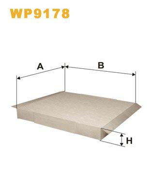 WIX Filters WP9178 Pollen Filter