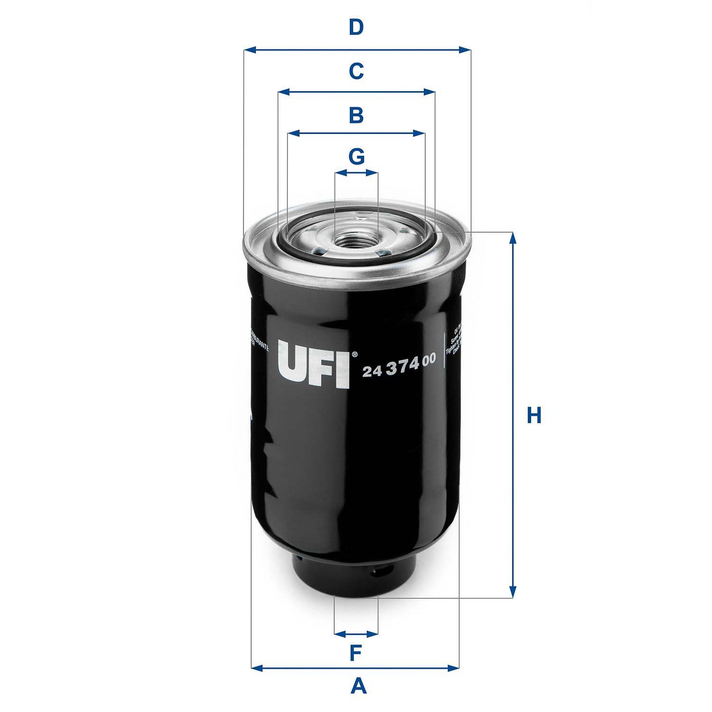 UFI 24.374.00 Fuel Filter