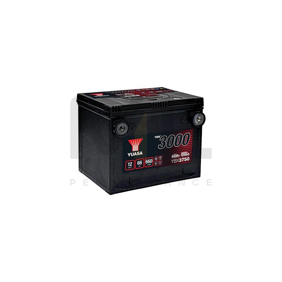 Yuasa YBX3750 12v 66Ah SMF Battery | ML Performance UK Car Parts