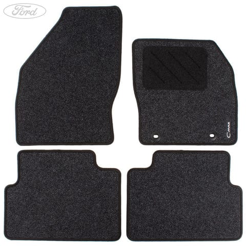 GENUINE FORD 1476841 C-MAX FRONT & REAR CARPET CONTOUR FLOOR MATS 2007-2010 | ML Performance UK