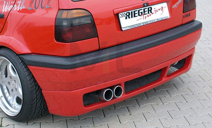 Rieger 00042062 VW Mk3 Golf Rear Diffuser 1 | ML Performance UK Car Parts