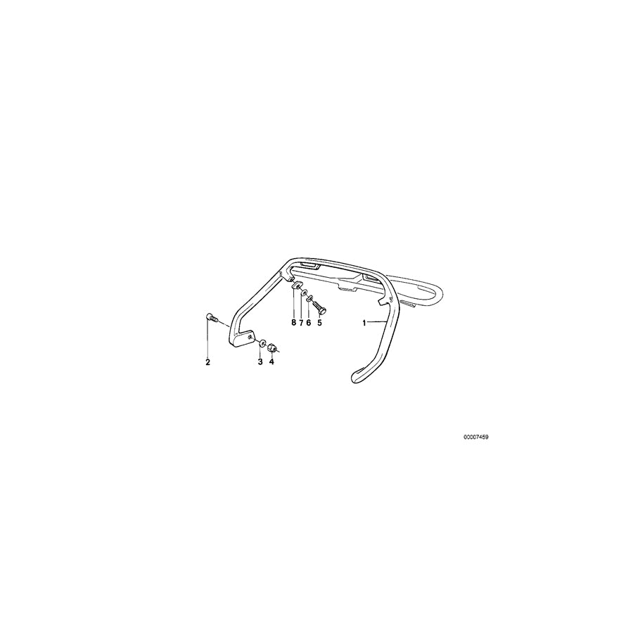 Genuine BMW 52531452420 Handle (Inc. R 65 RT) | ML Performance UK