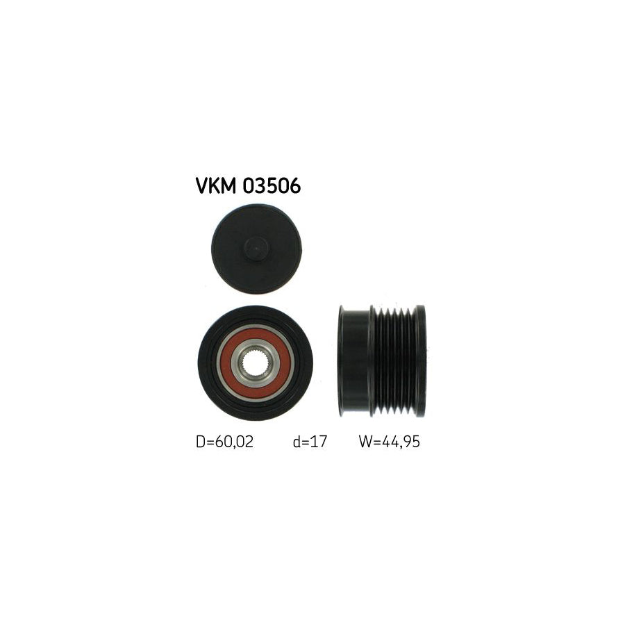 Skf Vkm 03506 Alternator Freewheel Clutch | ML Performance UK Car Parts