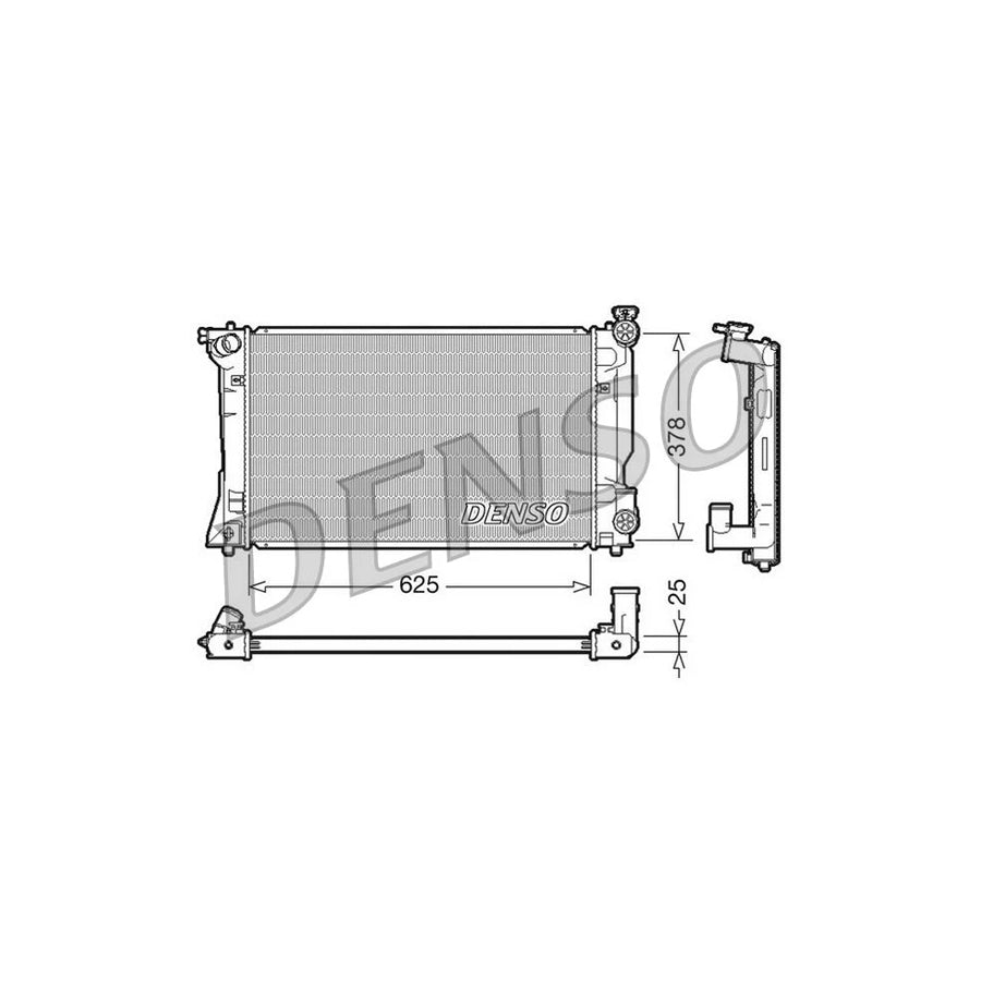 Denso DRM50035 Drm50035 Engine Radiator For Toyota Avensis | ML Performance UK