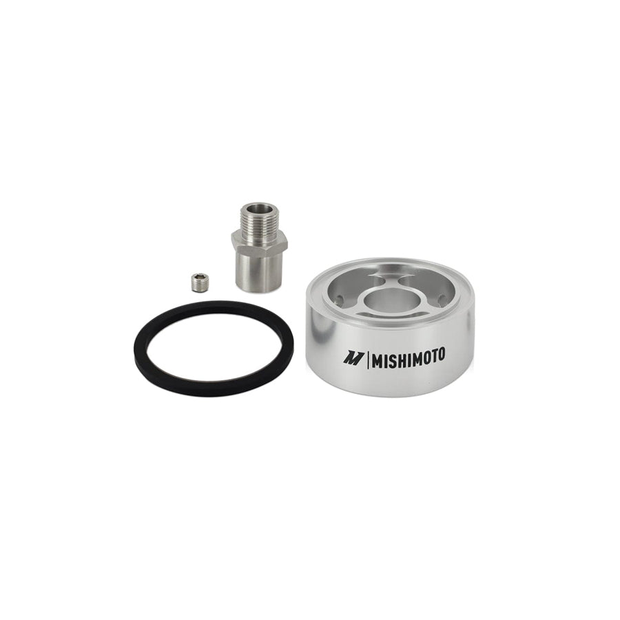 Mishimoto MMOC-SPC32-M20SL Oil Filter Spacer 32mm M20 x 1.5 Thread - Silver